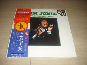 TOM JONES/LIVE AT CAESARS PALACE/日本盤帯ライナー付