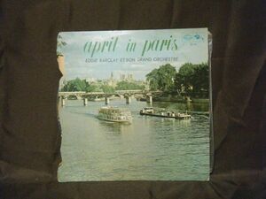 Eddie Barclay Et Son Grandorchestre-April In Paris SH-82 PROMO