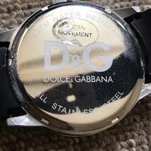 ドルチェ＆ガッバーナ 　D＆G 腕時計 ブラック_画像3