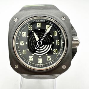 美品　Gorilla Fast back ゴリラ ファストバック ファントム・ブラック FBY3.0 自動巻き カーボン アルミ メンズ　腕時計