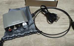 REIYIN DA-01　高性能192kHz 24bit DAC デジタル(光＆同軸)→アナログ(RCA)　開封済み　ほぼ未使用