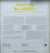 France盤DEBS茶ラベル内溝 Michel Sardaby Trio/Night Cap_画像2