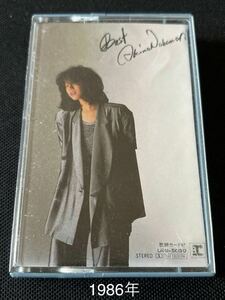 送料100円～■中森明菜■初期ベスト■37年前の中古カセットテープ■全画像を拡大して必ずご確認願います