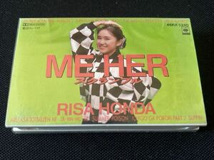 送料100円～■本田理沙■ME HER スクランブル■34年前の中古カセットテープ良品■全画像を拡大して必ずご確認願います