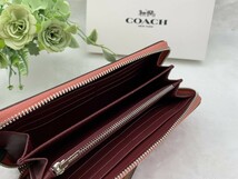 コーチ COACH 長財布 財布 レディース クリスマスギフト 新年プレゼント 贈り物 シグネチャー ロング ジップ ファッション CK427 C206_画像8