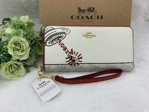 コーチ COACH 長財布 財布 ウォレット プレゼント 贈り物 ラウンドファスナー ロング ジップ ファッション レディース 新品 C7800 B171