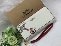 コーチ COACH 長財布 財布 ウォレット プレゼント 贈り物 ラウンドファスナー ロング ジップ ファッション レディース 新品 C7800 C171_画像2