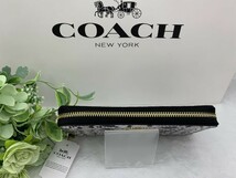 コーチ COACH 長財布 財布 レディース メンズ プレゼント 贈り物 ラウンドファスナー ロング ジップ 新品未使用 ファッション F53659 A183_画像5