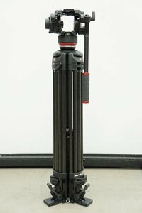 Manfrotto カーボン三脚 + 雲台セット▲MVTTWINGC + MVH504XAH 中古▲送料無料