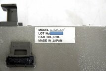 R&K RFパワーアンプ 増幅器 RF POWER AMPLIFIER 10M～3000MHz 30dB 200mW■A-625-LN 中古_画像6