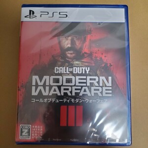 新品未開封シュリンク付き【PS5 コールオブデューティモダン・ウォーフェア3/ CALL OF DUTY MODERN WARFARE3】