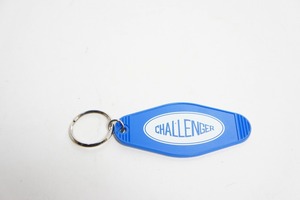 2021SPOT challengerチャレンジャー MOTEL KEY RING キーホルダー キーリング ブルー青1127N