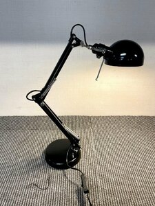 【福岡】テーブルランプ◆デスクライト◆IKEA◆全長:約720/シェード:φ125 H80◆モデルR展示品◆BR4036_Kh