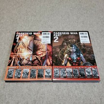 DC　JUSTICE　LEAGUE　DARKSEID　WAR　PART1&2　ジャスティス・リーグダークサイド・ウォー1&2　小学館集英社プロダクション　帯有_画像2