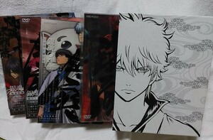 非売品 化粧BOX入り☆DVD 銀魂. 洛陽決戦篇 全巻セット(1巻～4巻)完全生産限定版 /全巻購入者特典ボックス