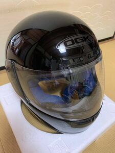 中古OGK ZEEZフルフェイス ヘルメット! (検SHOEI Arai Lサイズ59～60cm シールドMサイズKAMUI agv ジェットヘルメット カブト　バイク