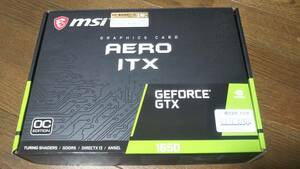 GeForce GTX 1650 AERO ITX 4G OC グラフィックボード