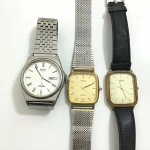 SEIKO　セイコー　腕時計　3点セット【同梱不可/時計類/売り切り/ウメバヤシ12-03】