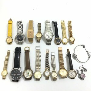 SEIKO　セイコーなど　ブランド腕時計　メンズレディース混合　18点セット【同梱不可/時計類/売り切り/ウメザワ12-05】