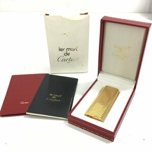 Cartier　カルティエ　ライター　喫煙具【同梱不可/時計類/売り切り/ナカオ12-12】