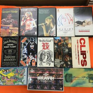 a06-005 music VHS total 13ps.@ summarize ( puff .-,B'z/ other )