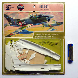 ☆彡こんな!!!!!TOMY/AIRFIX フィアット G-91 R1 伊太利亜空軍 戦闘機　☆彡ns