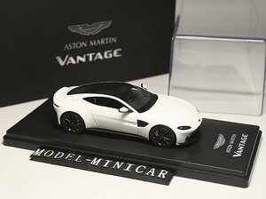 ▲完売！Aston Martin 特注！1/43 アストンマーティン Vantage ヴァンテージ 2019 白