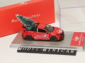 ▲超貴重な！Xmas！MC 1/64 ホンダ Honda Civic シビックType R タイプ R 無限 FK8 赤 新品