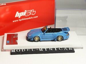 ▲世界限定999台！1/64 ポルシェ Porsche 911 993 RWB RAUH-Welt United Kingdom