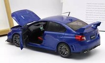 ▲ サンスター Sun Star 1/18 スバル Subaru S207 WRX sti 2018 BLUE_画像7