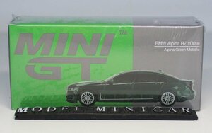 ▲超希少！MINIGT 1/64 BMW Alpina B7 xDrive Alpina Green Metallic MGT00498 新品 MINI GT TSM