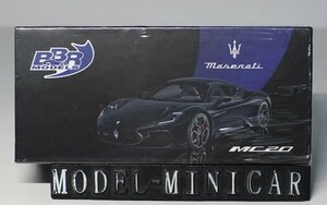 ▲超希少！黑！BBR 1/64 マセラッティ MASERATI MC20 Nero Enigma 新品