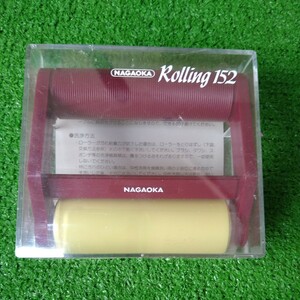 新品未使用　　ナガオカ　NAGAOKA　ROLLING　レコードローリングクリーナー　152　赤　ラスト出品！！