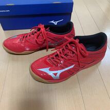 MIZUNO ミズノ　フットサルシューズ　バサラ　レッド　25.5cm_画像4