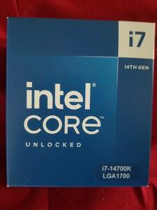 (新品未開封)送料無料！第14世代Intel Core i7 14700K BOX LGA1700