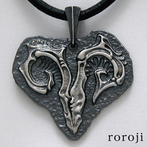 PT48-1-a：ペンダント・トップ/pendant top　roroji/ロウロウジ　「牡羊座/Aries」3/21～4/19