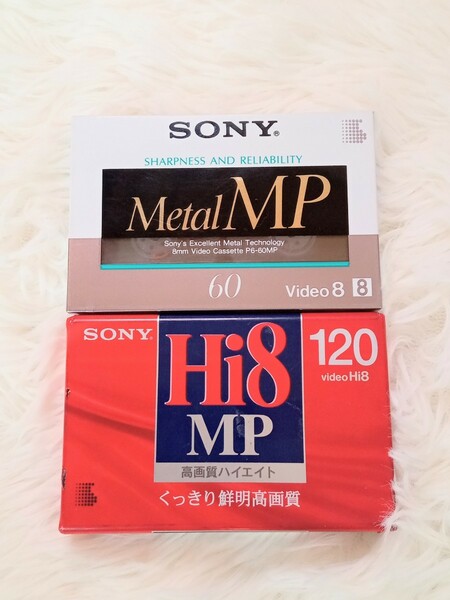 【未使用 未開封品】SONY ソニー ビデオカセットテープ Hi8MP MetalMP 