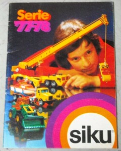 １９７７－７８ ｓｉｋｕ ジク＊ミニカーカタログ