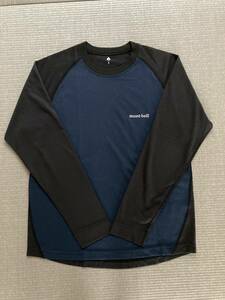 モンベル 長袖 Tシャツ ロングスリーブT mont-bell メンズＳ 160