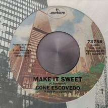 ◆即決◆VERY RARE◆MODERN SOUL LATIN FUNK◆◆◆COKE ESCOVEDO◆◆◆MAKE IT SWEET / REBIRTH◆◆◆ORIGINAL◆BREAKS!! コンピ収録曲_画像1