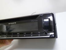 E12 音出しOK カロッツェリア DEH-6600 1DIN デッキ CD USB AUX Bluetoothオーディオ CDプレーヤー オーディオ carrozzeria パイオニア_画像3