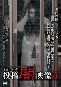 本当にあった 投稿 闇映像 5 レンタル落ち 中古 DVD