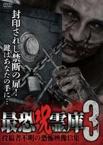 最恐呪霊庫3 投稿者不明の恐怖映像13集 レンタル落ち 中古 DVD