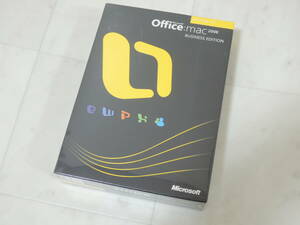 A-04374●Microsoft Office Mac 2008 BUSINESS EDITION アップグレード版