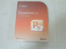 A-04894●Microsoft Office PowerPoint 2010 日本語版(Power Point パワーポイント マイクロソフト オフィス パーソナル Home and Business_画像1