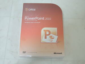 A-04895●Microsoft Office PowerPoint 2010 日本語版(Power Point パワーポイント マイクロソフト オフィス パーソナル Home and Business