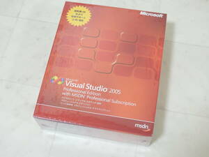 A-04931●Microsoft Visual Studio 2005 Professional Edition 日本語版(マイクロソフト ビジュアル スタジオ プロフェッショナル)