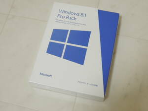 A-04965●未開封 Microsoft Windows 8.1 Pro Pack 日本語版(Windows 8.1からWindows 8.1 Pro にアップグレード版)Windows8.1 ProPack)