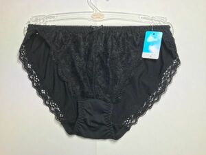 57 fran de lingerie ブラック レース ストレッチ パンティ Ｍ ツルツル