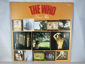 国内盤　LP　THE WHO　Direct Hits　ダイレクト・ヒッツ　ザ・フー　モノラル